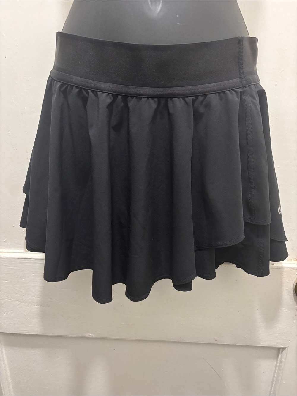 lululemon athletica Black Flared Skater Skirt